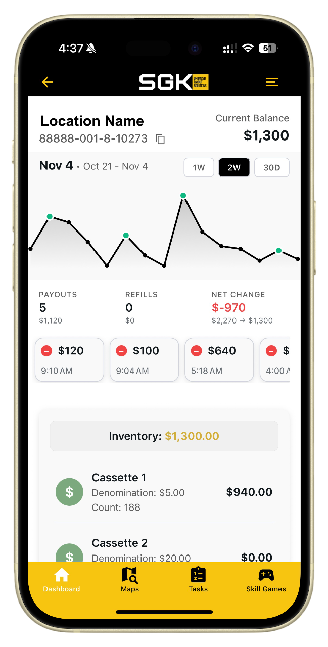 Mobile portal UI